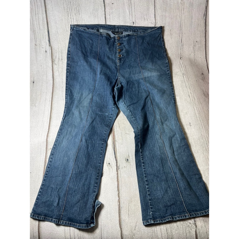 Venezia Women's Blue Flare Jeans